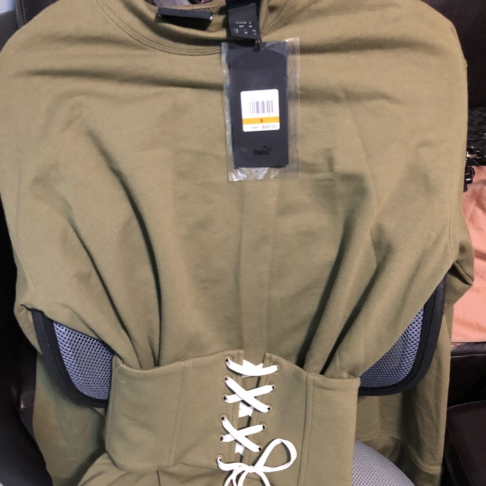 Brand new Fenty By Rihanna  corset sweatshirt